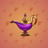 Genie Lamp #5336 Genie Lamp #5336