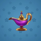 Genie Lamp #5342 Genie Lamp #5342