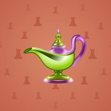 Genie Lamp #5344