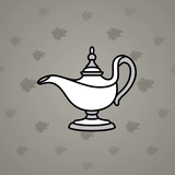 Genie Lamp #5364 Genie Lamp #5364
