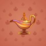 Genie Lamp #5368 Genie Lamp #5368