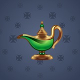 Genie Lamp #5376