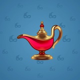 Genie Lamp #5381 Genie Lamp #5381