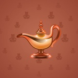 Genie Lamp #5390 Genie Lamp #5390