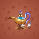 Genie Lamp #5393 Genie Lamp #5393