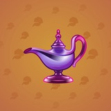 Genie Lamp #5398 Genie Lamp #5398