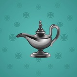 Genie Lamp #5399 Genie Lamp #5399