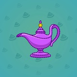 Genie Lamp #5400