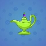 Genie Lamp #5401