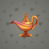 Genie Lamp #5408