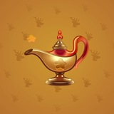 Genie Lamp #5410 Genie Lamp #5410