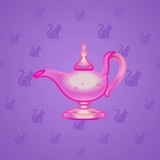 Genie Lamp #5438