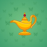 Genie Lamp #5461
