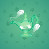 Genie Lamp #5464