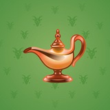 Genie Lamp #5474