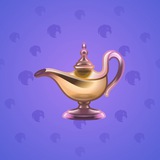 Genie Lamp #5485 Genie Lamp #5485
