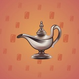 Genie Lamp #5490 Genie Lamp #5490