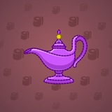Genie Lamp #5494