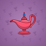 Genie Lamp #5505 Genie Lamp #5505