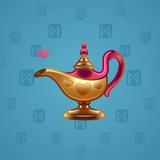 Genie Lamp #551 Genie Lamp #551