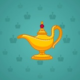 Genie Lamp #5512