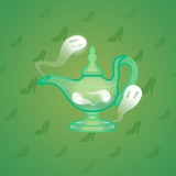 Genie Lamp #5526 Genie Lamp #5526