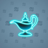Genie Lamp #5530 Genie Lamp #5530