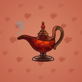 Genie Lamp #5534 Genie Lamp #5534