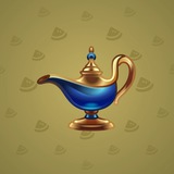 Genie Lamp #5547 Genie Lamp #5547