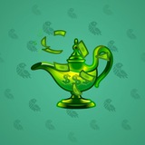 Genie Lamp #557 Genie Lamp #557