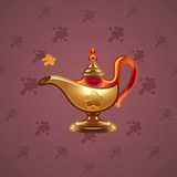 Genie Lamp #5577 Genie Lamp #5577
