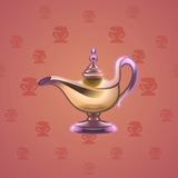 Genie Lamp #5581 Genie Lamp #5581