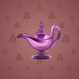 Genie Lamp #5587 Genie Lamp #5587