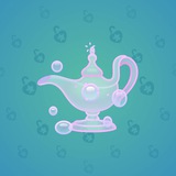 Genie Lamp #5589 Genie Lamp #5589