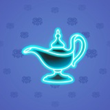 Genie Lamp #5593 Genie Lamp #5593