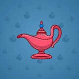 Genie Lamp #5594 Genie Lamp #5594
