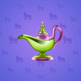 Genie Lamp #587 Genie Lamp #587