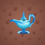 Genie Lamp #588