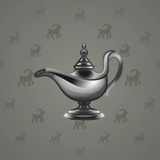 Genie Lamp #590