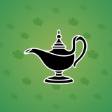 Genie Lamp #610