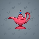 Genie Lamp #614