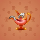 Genie Lamp #636