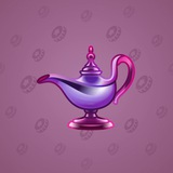 Genie Lamp #640 Genie Lamp #640