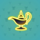 Genie Lamp #690