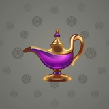 Genie Lamp #710 Genie Lamp #710