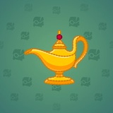 Genie Lamp #717 Genie Lamp #717