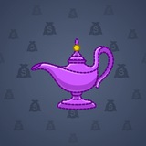 Genie Lamp #732 Genie Lamp #732