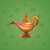 Genie Lamp #735