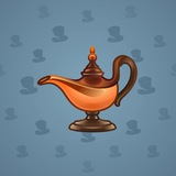 Genie Lamp #751