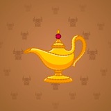 Genie Lamp #764